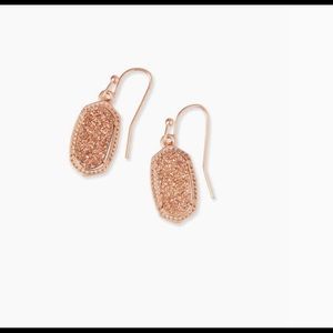 Like new Kendra Scott Lee rose gold earrings